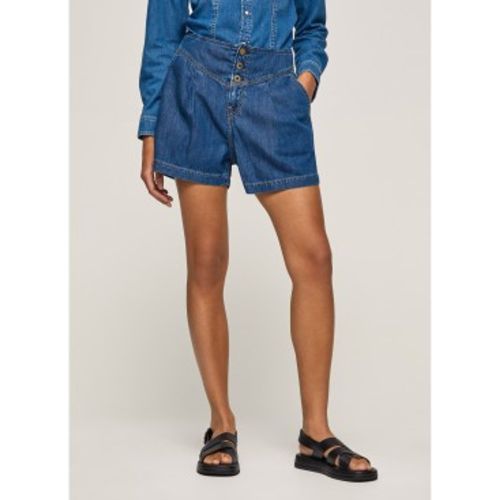 PL801042 Short Stella (26), Casuel, Coton, Denim, Durable - Pepe Jeans - Modalova