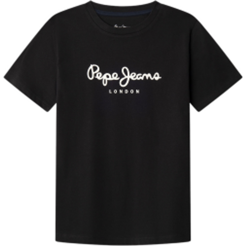 Pour garçon. PB5000026 T-shirt New Art (14años= 164cm), Casuel, Coton, Manche courte, mode enfantine - Pepe Jeans - Modalova