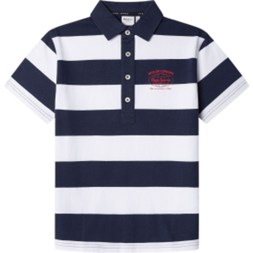 Pour garçon. PB540989 Polo Cairon , (4 Años), Casuel, Coton, Manche courte, Durable, mode enfantine - Pepe Jeans - Modalova