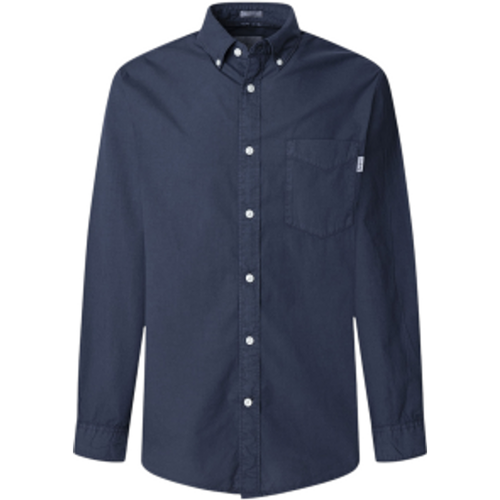 PM308831 Chemise Arnold (L), Casuel, Coton, Manche longue, Durable, Marine - Pepe Jeans - Modalova