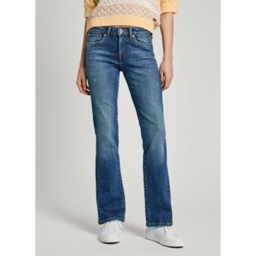 PL204732HV4 Jeans Bootcut Lw (25/30), Bleu, Casuel, Coton, Denim, Durable - Pepe Jeans - Modalova