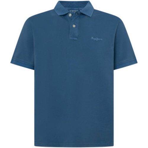 PM542099 New Oliver Gd polo (S), Casuel, Coton, Manche courte, Marine - Pepe Jeans - Modalova