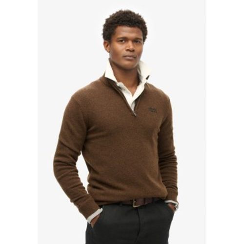 M6110640A Pull brodé Essential brown (XXL), , Casuel, Laine - Superdry - Modalova