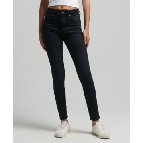 W7010796A Jean skinny à taille haute en coton biologique (24/30), Casuel, Denim, Polyester, Durable - Superdry - Modalova