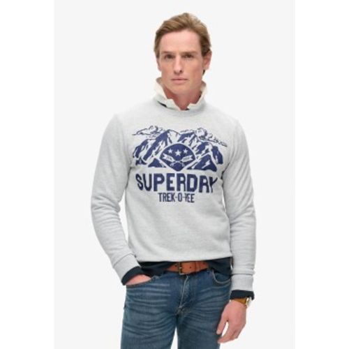M2013716A Lo-Fi Outdoors Graphic Crew sweatshirt (XXL), Casuel, Le coton biologique, Durable - Superdry - Modalova
