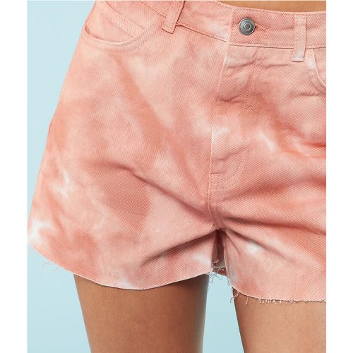 Shorts aus jeansstoff mit batik-print - Etam - Modalova
