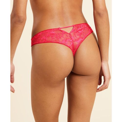 Tanga de encaje - LENNIE - 34 - Rosa - Mujer - Etam - Modalova