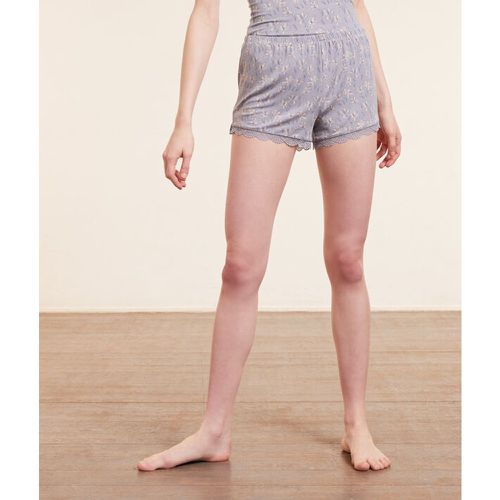 Short de pyjama imprimé - CYNTIA - M - Gris - Mujer - Etam - Modalova