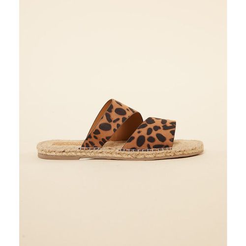 Sandales imprimé léopard - SUNSHINE - 36 - Marrón - Mujer - Etam - Modalova