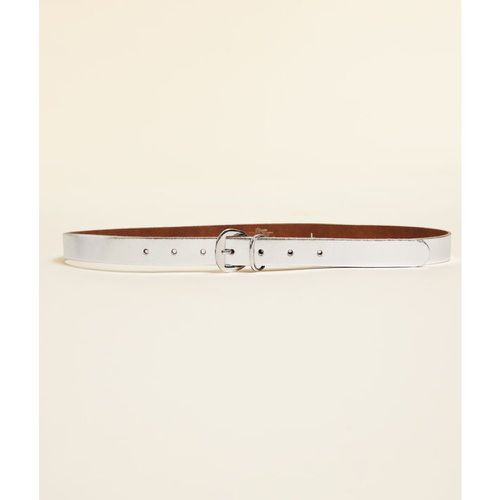 Cinturón bicolor de cuero - VEG - L - - Mujer - Etam - Modalova