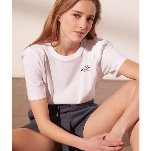 Camiseta de algodón 'lazy day' - GARCELLE - S - - Mujer - Etam - Modalova