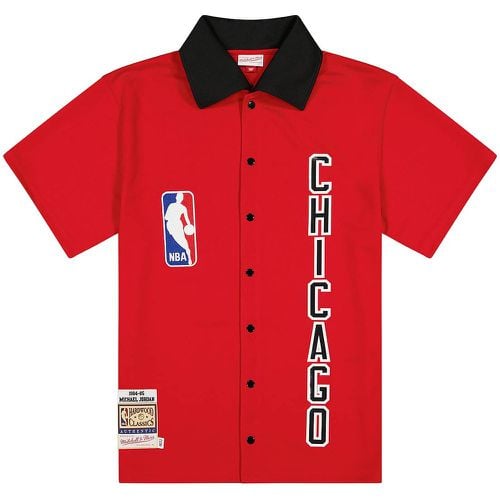 NBA CHICAGO BULLS AUTHENTIC SHOOTING SHIRT 1984-85 MICHAEL JORDAN - Mitchell And Ness - Modalova