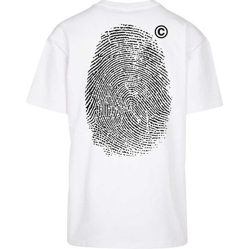 Fingerprint Oversize T-Shirt, bianco - mister tee - Modalova