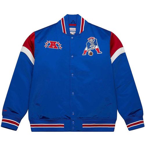 NFL HEAVYWEIGHT SATIN JACKET NEW ENGLAND PATRIOTS - Mitchell And Ness - Modalova