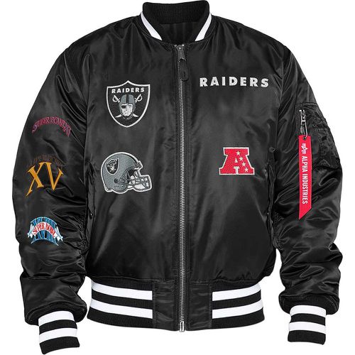 NFL LAS VEGAS RAIDERS X ALPHA INDUSTRIES MA-1M BOMBER JACKET - new era - Modalova