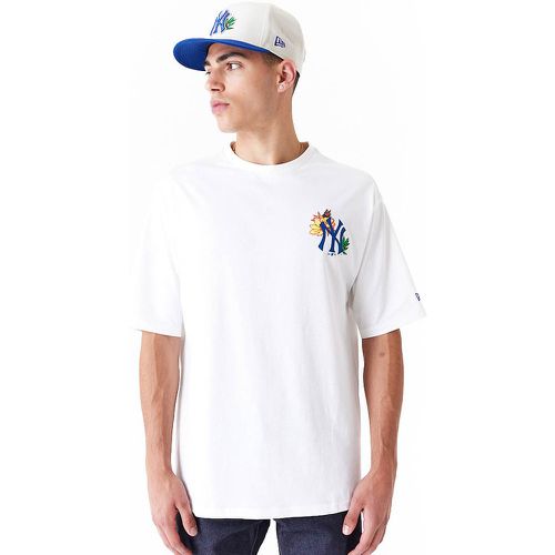 MLB NEW YORK YANKEES FLORAL GRAPHIC OVERSIZED T-SHIRT - new era - Modalova