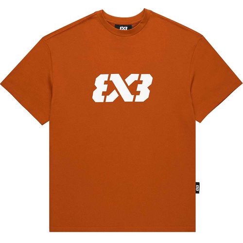 X3 LOGO T-SHIRT, brown - 3x3 - Modalova