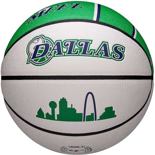 NBA CITY COLLECTOR DALLAS MAVERICKS BASKETBAL, bianco - Wilson - Modalova