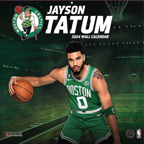 NBA BOSTON CELTICS JAYSON TATUM 30 x 30CM WALL CALENDAR 2024, / - Turner - Modalova