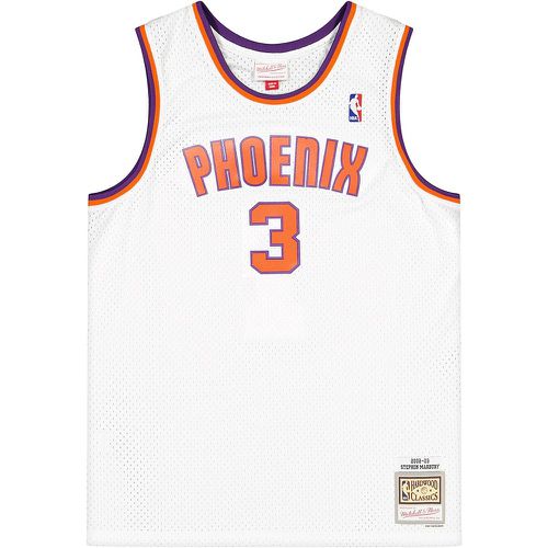 NBA PHOENIX SUNS 2002 STEPHON MARBURY SWINGMAN JERSEY, bianco - Mitchell And Ness - Modalova