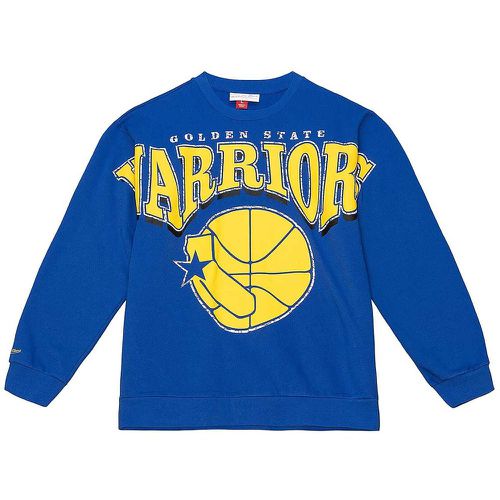 NBA GOLDEN STATE WARRIORS FLEECE CREWNECK - Mitchell And Ness - Modalova