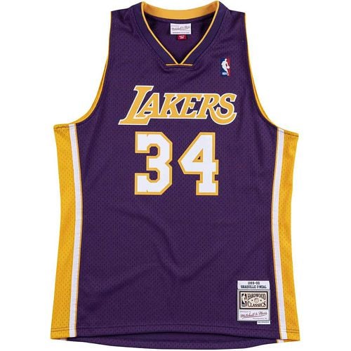 NBA LOS ANGELES LAKERS SWINGMAN JERSEY 1999-00 SHAQUILLE O'NEAL - Mitchell And Ness - Modalova