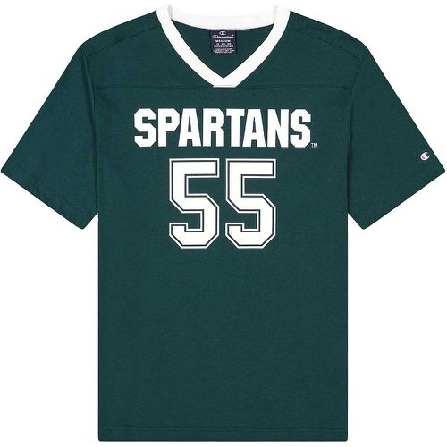 NCAA MICHIGAN STATE SPARTANS V-NECK T-SHIRT, / - Champion - Modalova