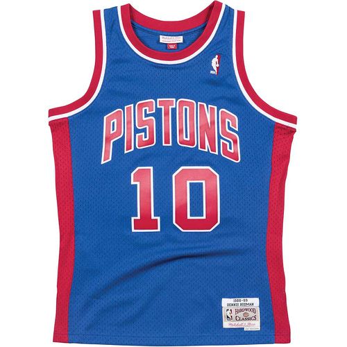 NBA DETROIT PISTONS 1988-89 ROAD SWINGMAN JERSEY DENNIS RODMAN - Mitchell And Ness - Modalova