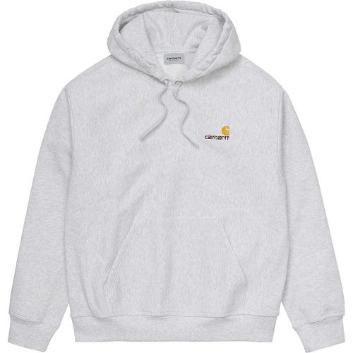 Hooded American Script Sweat, / nero - Carhartt WIP - Modalova