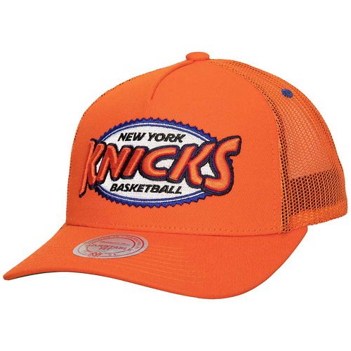 NBA NEW YORK TEAM SEAL TRUCKER CAP, / - Mitchell And Ness - Modalova