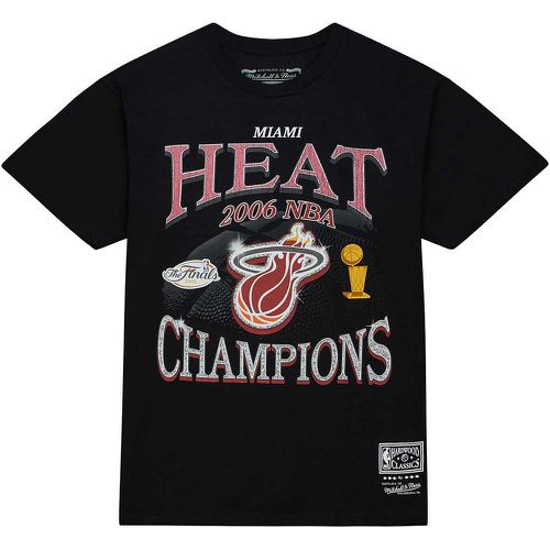 NBA MIAMI HEAT CHAMPIONS ERA T-SHIRT HEAT - Mitchell And Ness - Modalova