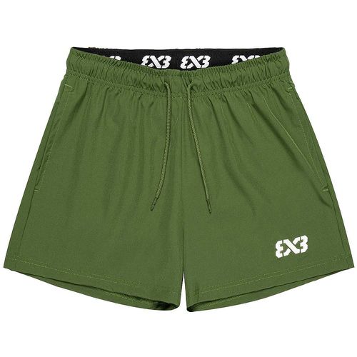 X3 ON COURT SHORTS, DARK GREEN - 3x3 - Modalova