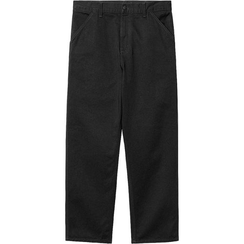 Single Knee Pants, nero st one washed - Carhartt WIP - Modalova