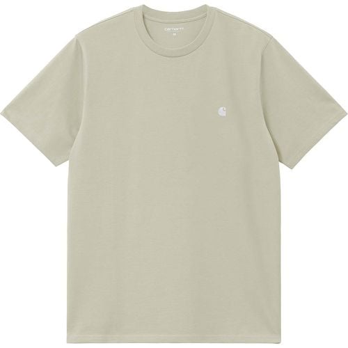 S/S Madison T-Shirt, verde/bianco - Carhartt WIP - Modalova