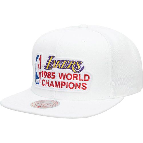 NBA LOS ANGELES LAKERS CHAMPS SNAPBACK CAP, bianco - Mitchell And Ness - Modalova