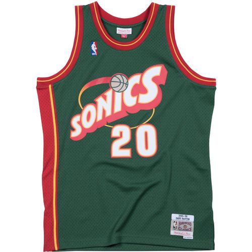 NBA SEATTLE SUPERSONICS 1995-96 SWINGMAN JERSEY GARY PAYTON - Mitchell And Ness - Modalova