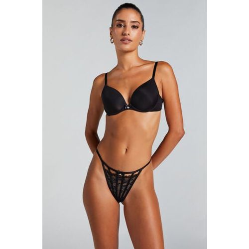 Hunkemöller Pearl Thong Black - Hunkemöller - Modalova