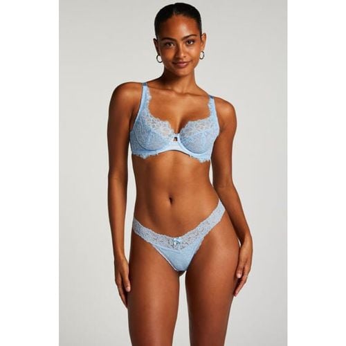 Hunkemöller Madison Thong Blue - Hunkemöller - Modalova