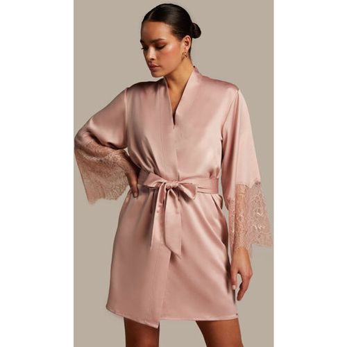 Hunkemöller Camille Kimono Pink - Hunkemöller - Modalova