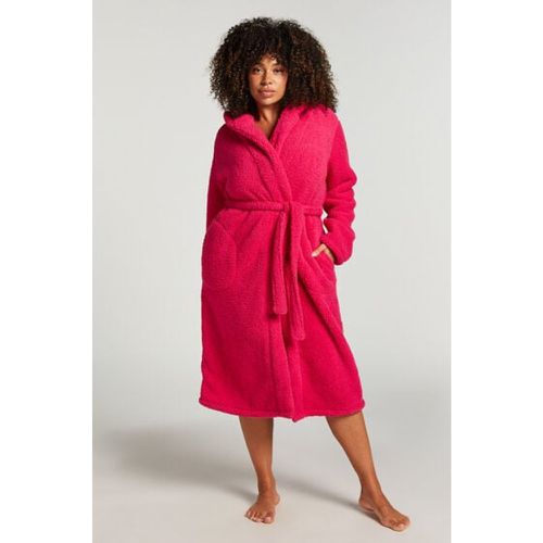 Hunkemöller Fleece Bathrobe Pink - Hunkemöller - Modalova