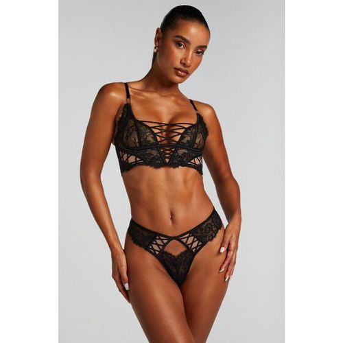 Hunkemöller Loretta Thong Black - Hunkemöller - Modalova