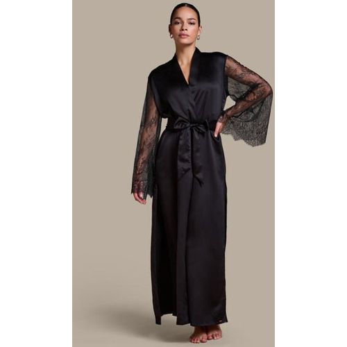 Hunkemöller Camille Kimono Black - Hunkemöller - Modalova