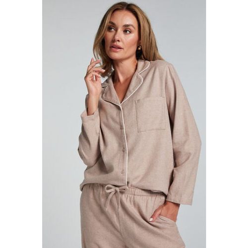 Essentials Flannel Pyjama Top - Hunkemöller - Modalova