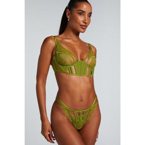 Hunkemöller Billie Thong Green - Hunkemöller - Modalova