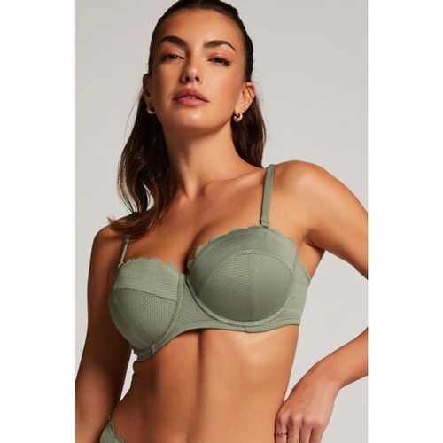 Scallop push-up underwired bikini top Cup A - E - Hunkemöller - Modalova