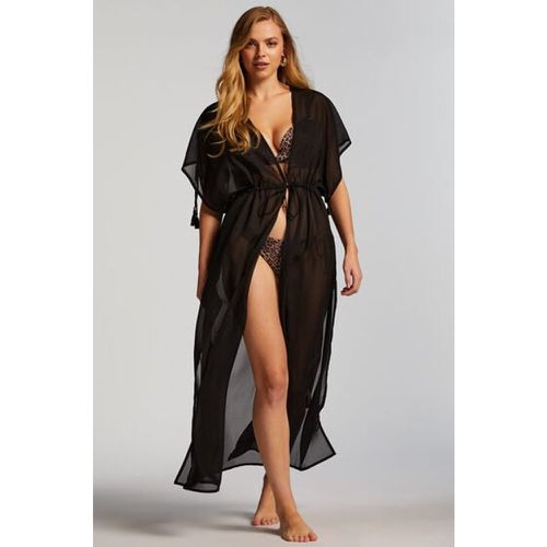 Hunkemöller Sheer Kimono Black - Hunkemöller - Modalova