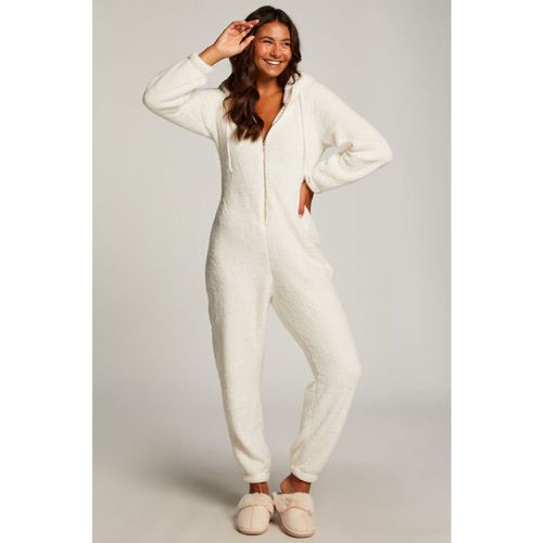 Hunkemöller Fleece Onesie White - Hunkemöller - Modalova