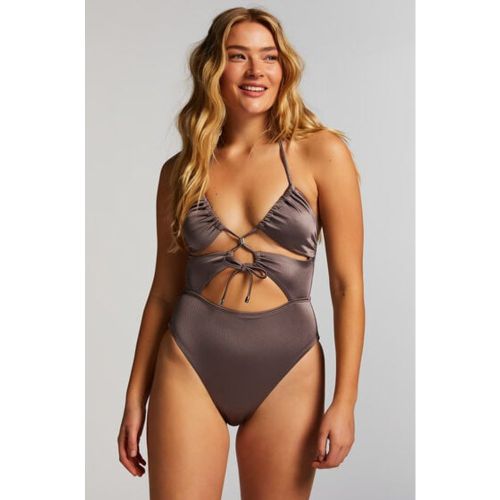 Hunkemöller Luna Swimsuit Grey - Hunkemöller - Modalova