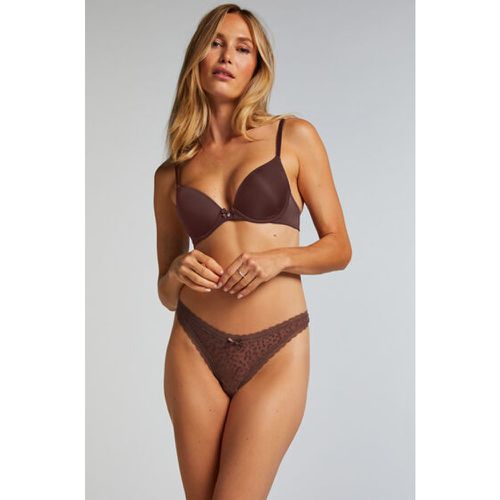 Hunkemöller Tanga Zena marrón - Hunkemöller - Modalova