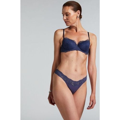 Hunkemöller Tanga Sunny Azul - Hunkemöller - Modalova